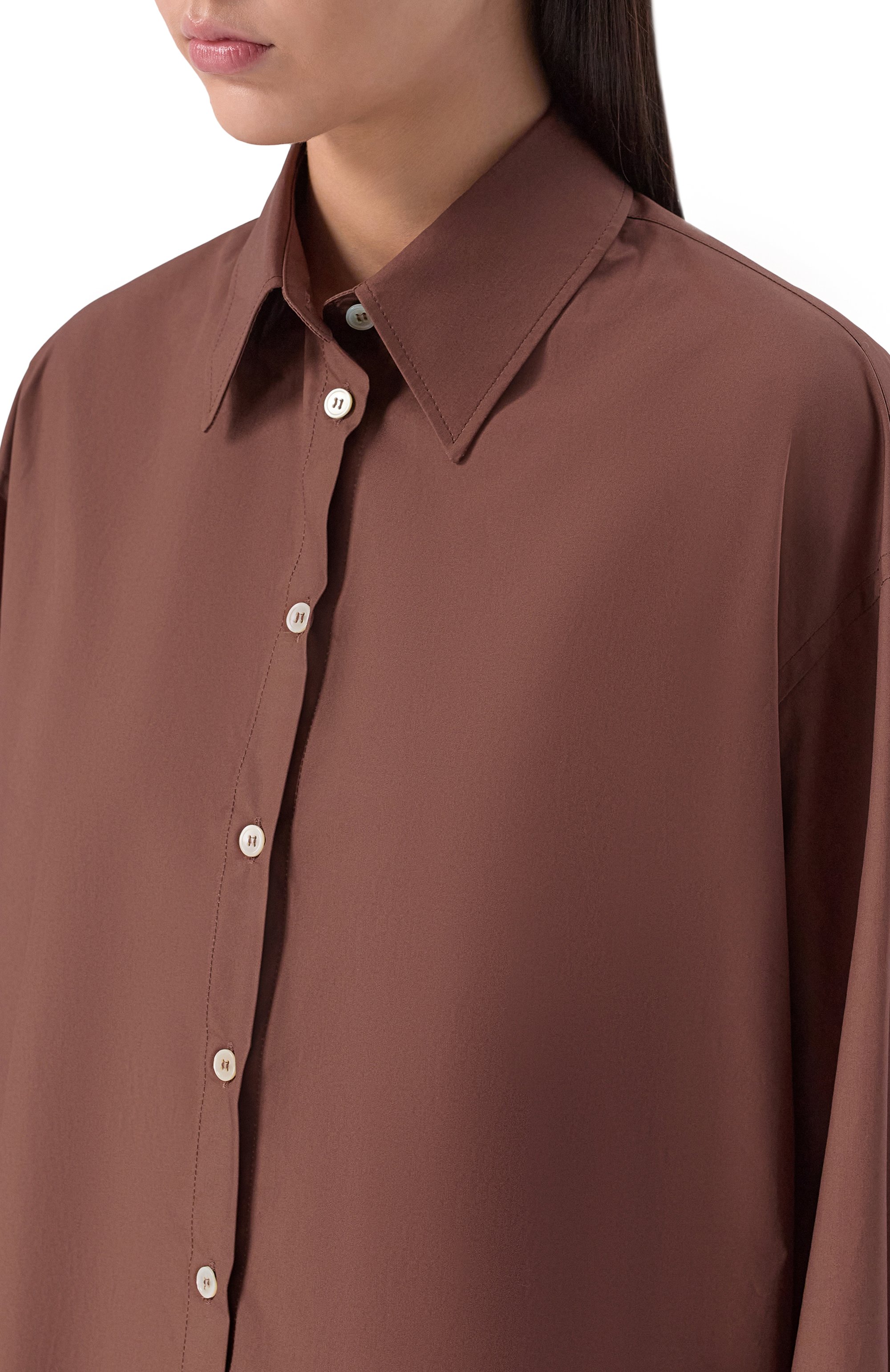 Хлопковая рубашка NOBLE&BRULEE, арт. NB001NB/10/140725/24, фото 5