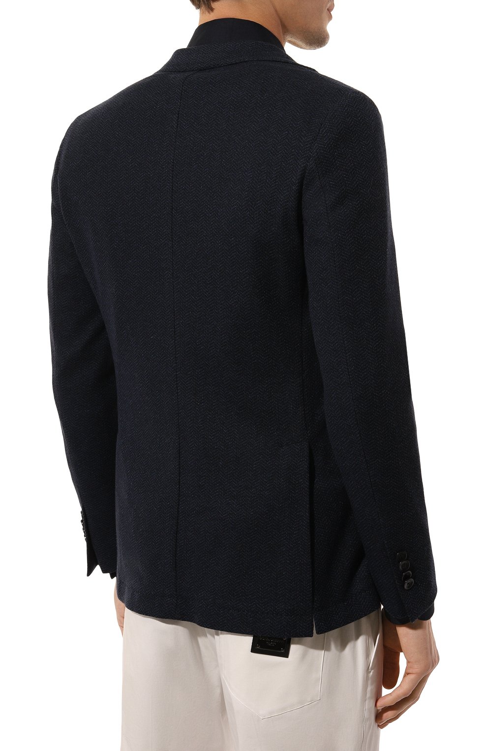 Пиджак из шерсти и хлопка SARTORIA LATORRE, арт. JD74/JG031, фото 6