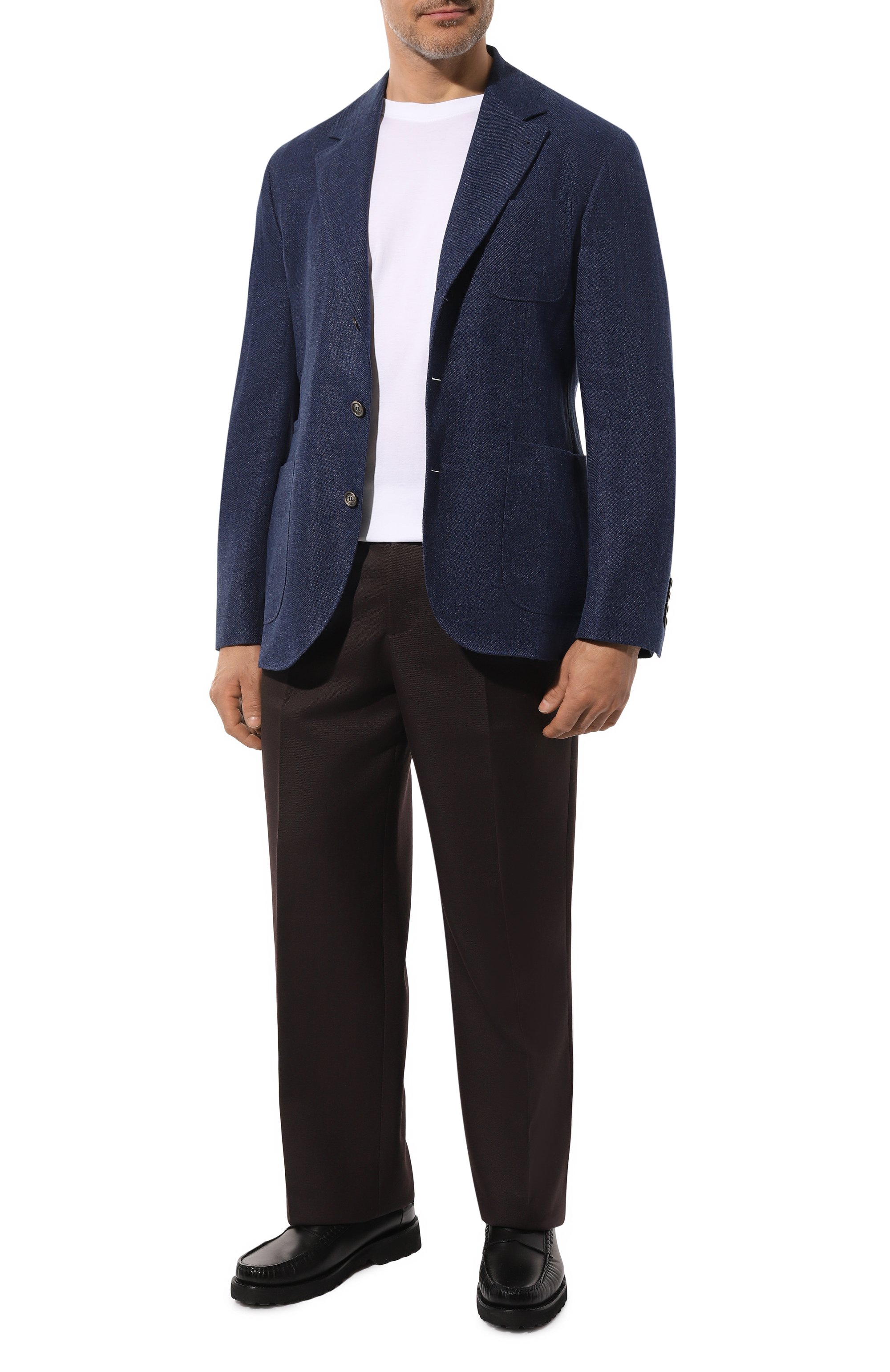 Пиджак изо льна и шерсти BRUNELLO CUCINELLI, арт. MW4827BND, фото 2