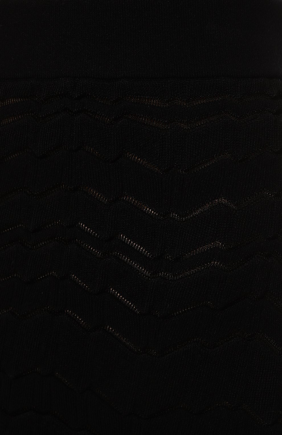 Юбка из вискозы и шерсти MISSONI черного цвета по цене 59050 руб., арт. DS24WH0M/BK040E, фото 5 Юбка из вискозы и шерсти MISSONI, арт. DS24WH0M/BK040E, фото 5