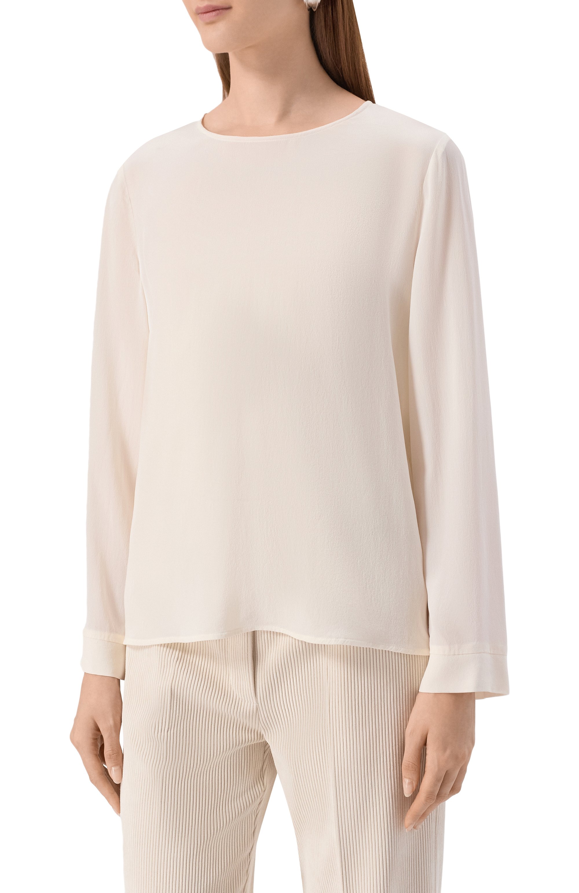 Шелковая блузка EMPORIO ARMANI, арт. 0NC3AT/02301/101, фото 3