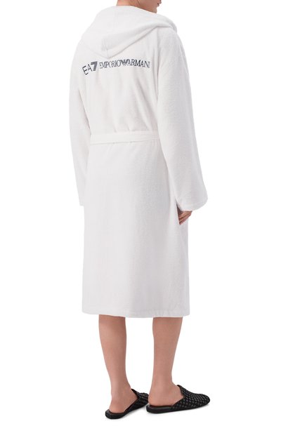 Хлопковый халат EA7, арт. 7M000441/AF14014, фото 3