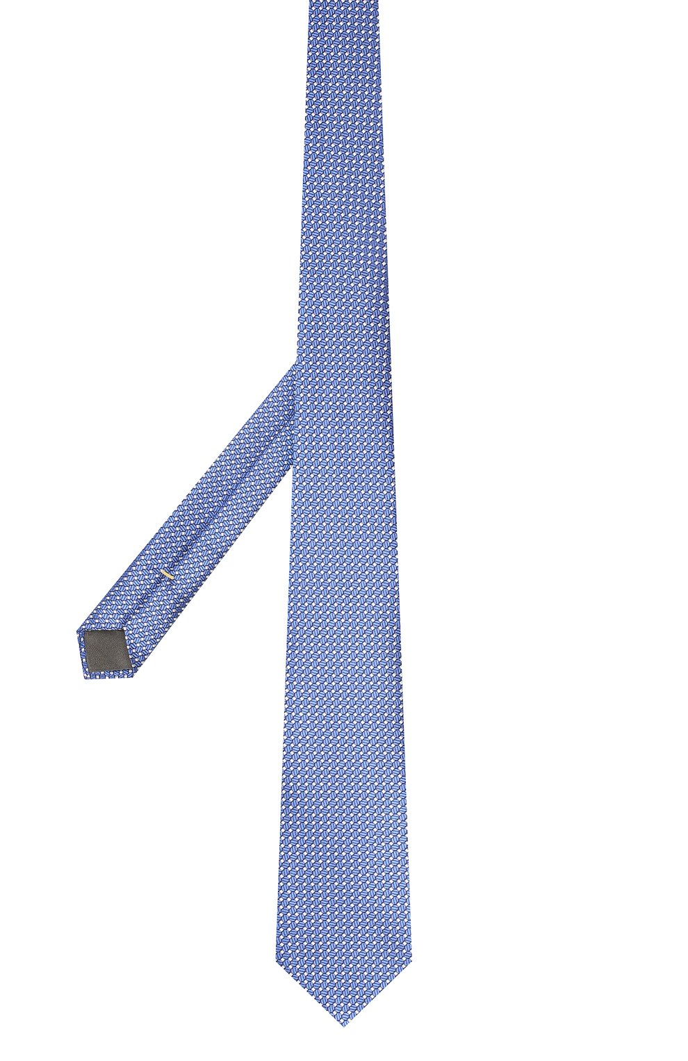 Шелковый галстук CANALI синего цвета по цене 9525 руб., арт. 18/HJ02302, фото 2 Шелковый галстук CANALI, арт. 18/HJ02302, фото 2