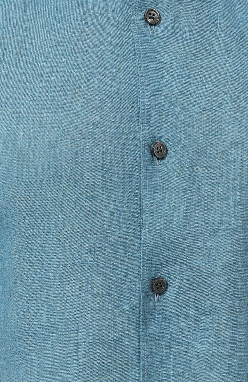 Льняная рубашка ZEGNA, арт. UDX38A7/SCF5, фото 5