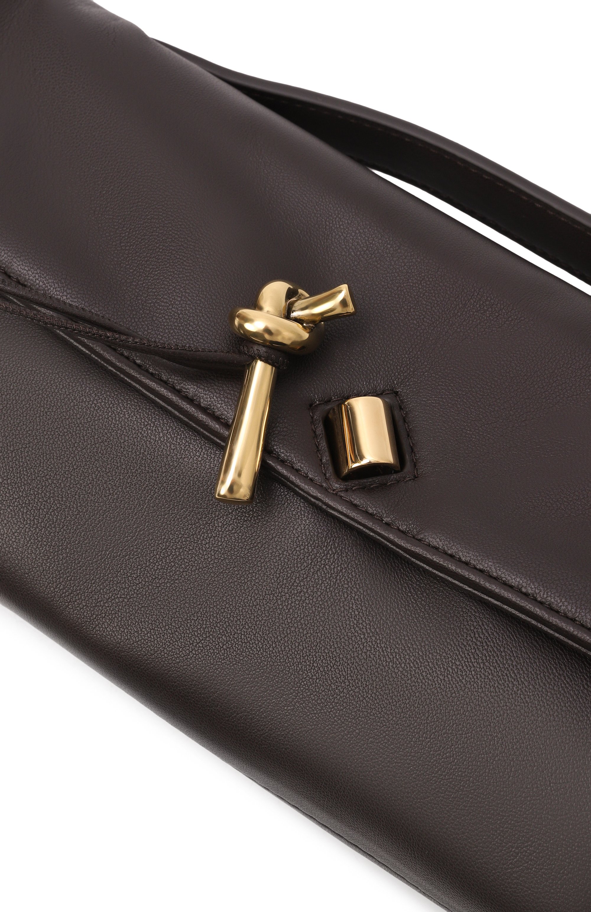 Клатч andiamo BOTTEGA VENETA темно-коричневого цвета по цене 367500 руб., арт. 843797/V5TJ0, фото 6 Клатч andiamo BOTTEGA VENETA, арт. 843797/V5TJ0, фото 6