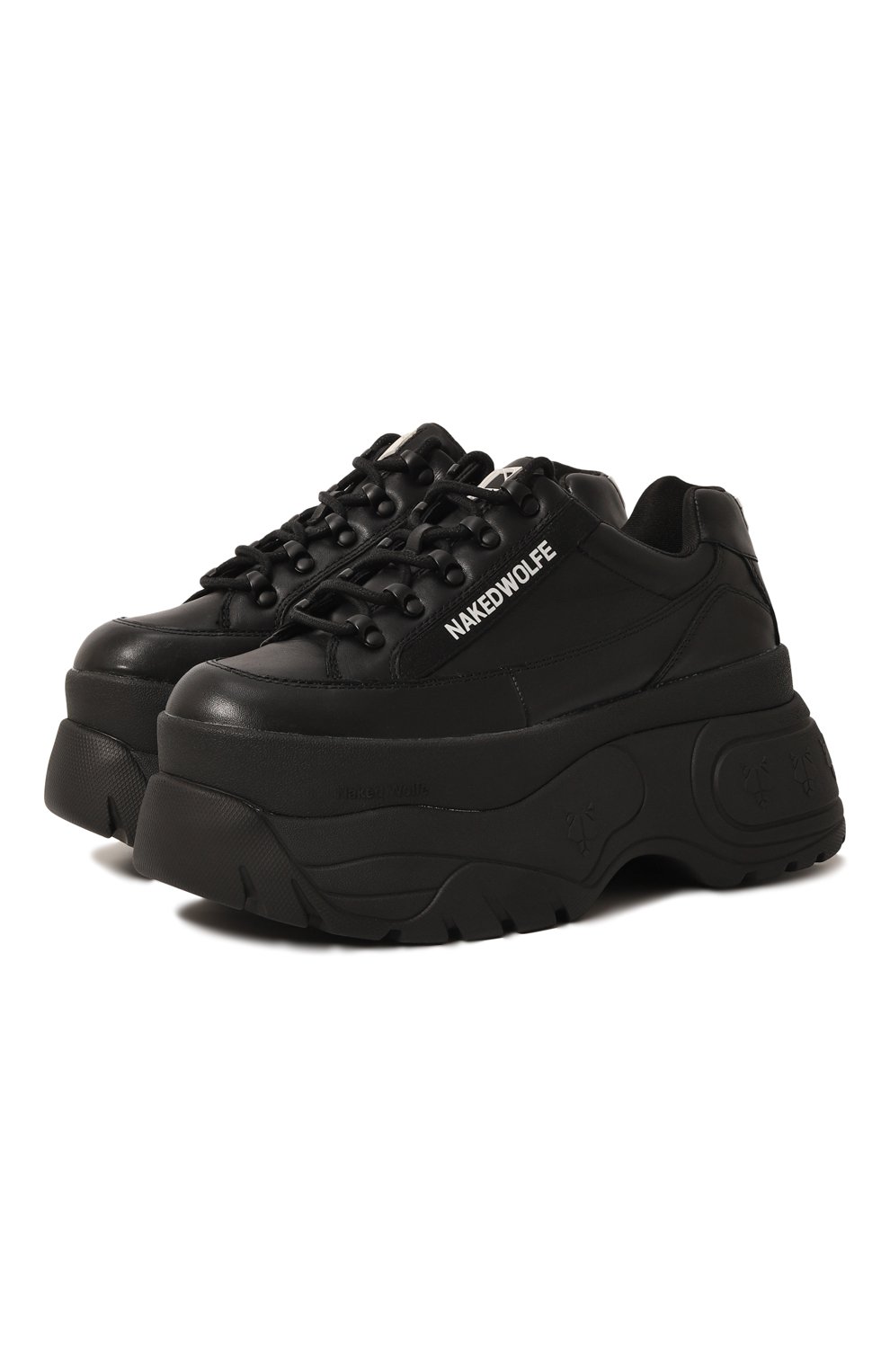 Кожаные кроссовки sprinter NAKED WOLFE черного цвета по цене 29350 руб., арт. SPRINTER/LEATHER, фото 1 Кожаные кроссовки sprinter NAKED WOLFE, арт. SPRINTER/LEATHER, фото 1