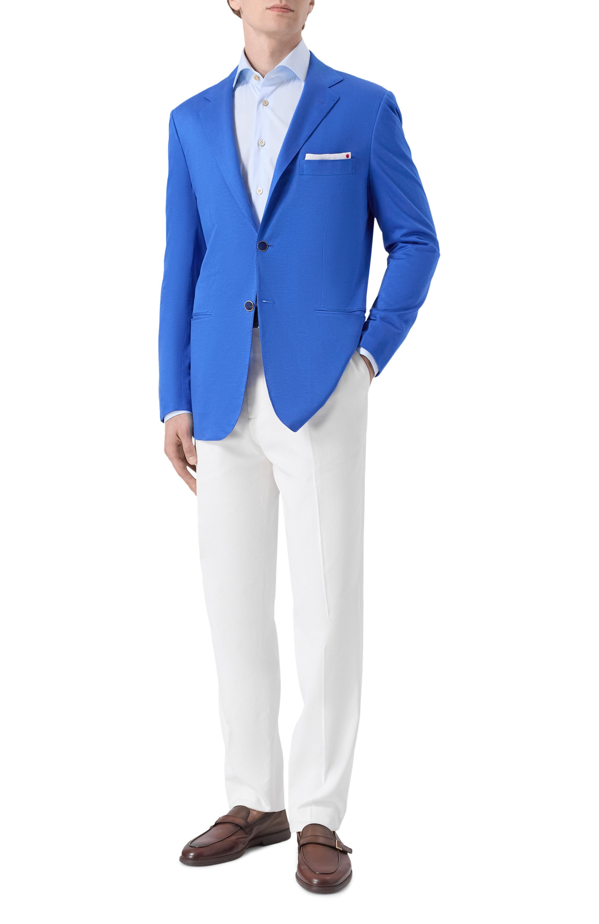 Хлопковый пиджак KITON, арт. UG81H07715, фото 2