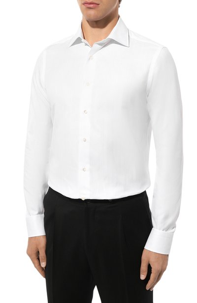 Хлопковая сорочка CANALI, арт. NCLX018/GR03300, фото 4