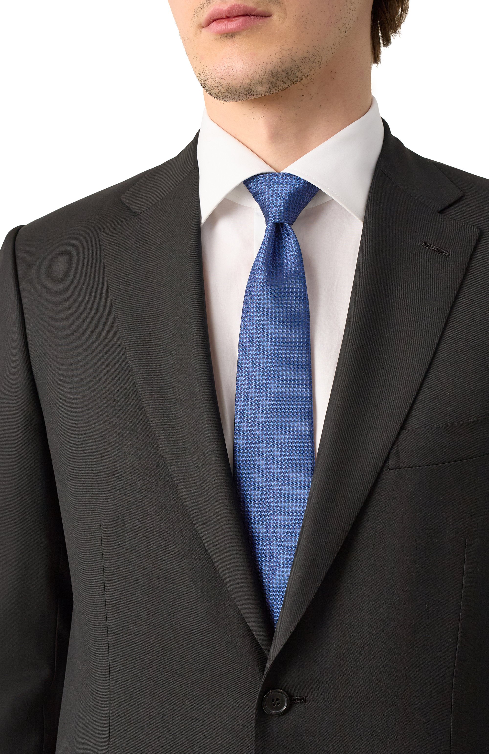 Шелковый галстук CANALI, арт. 18/HJ04177, фото 2