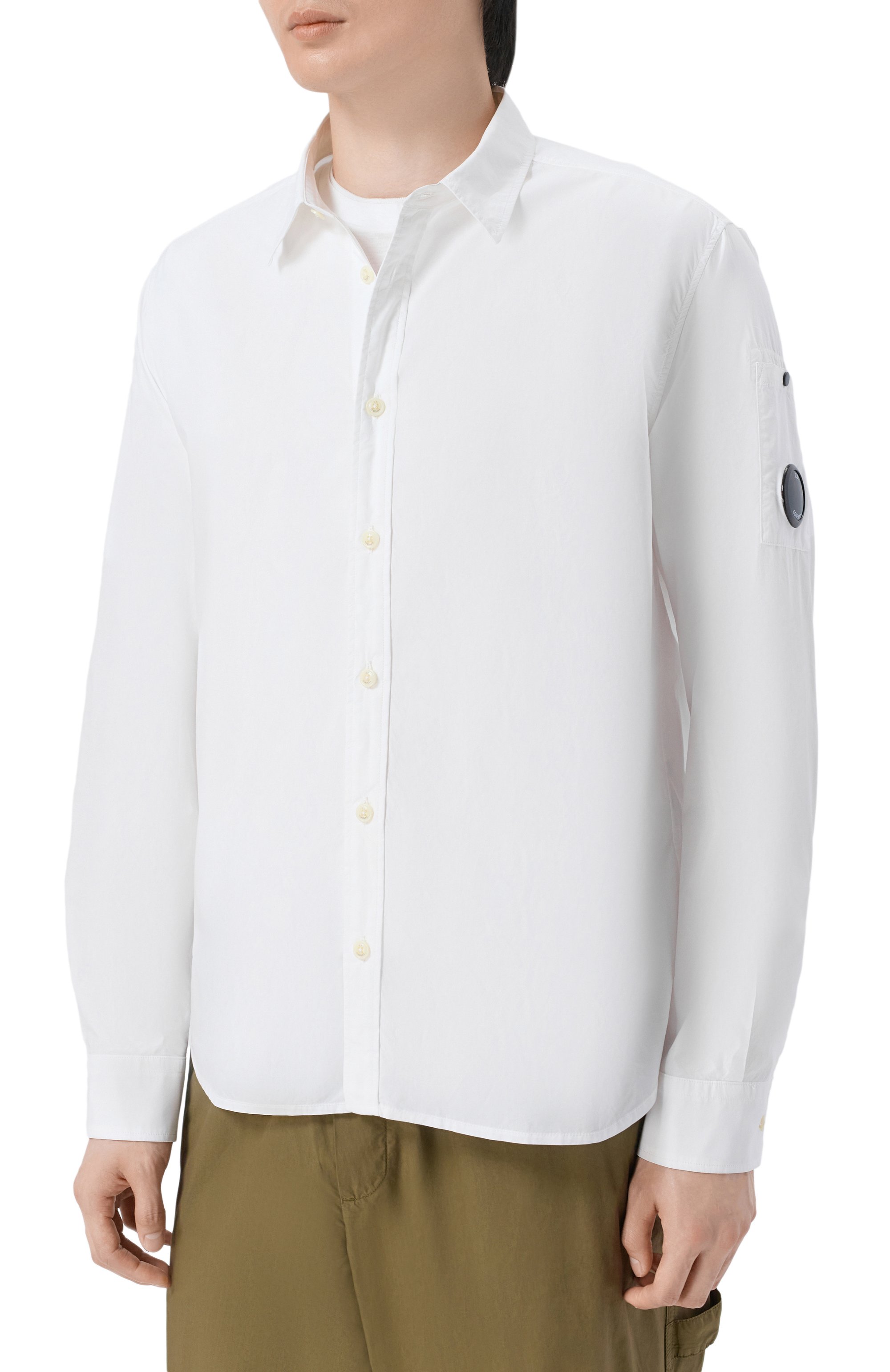 Хлопковая рубашка C.P. COMPANY, арт. 20CMSH229A/005328G, фото 3