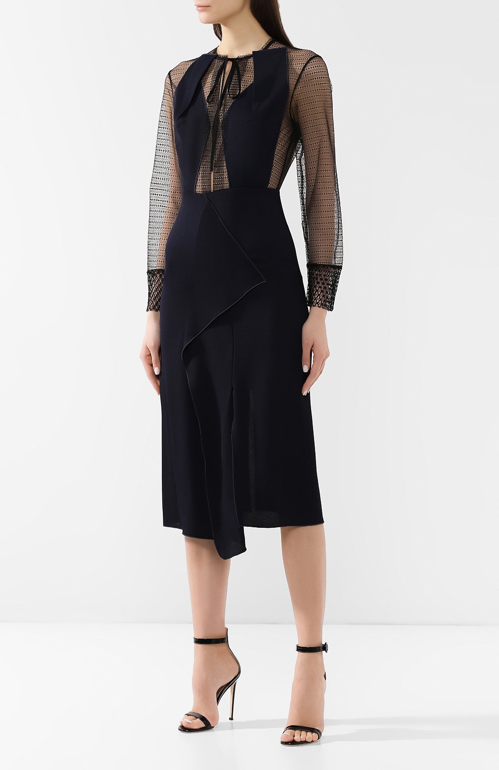 Платье из вискозы ROLAND MOURET, арт. SS19/S0597/F0310, фото 3