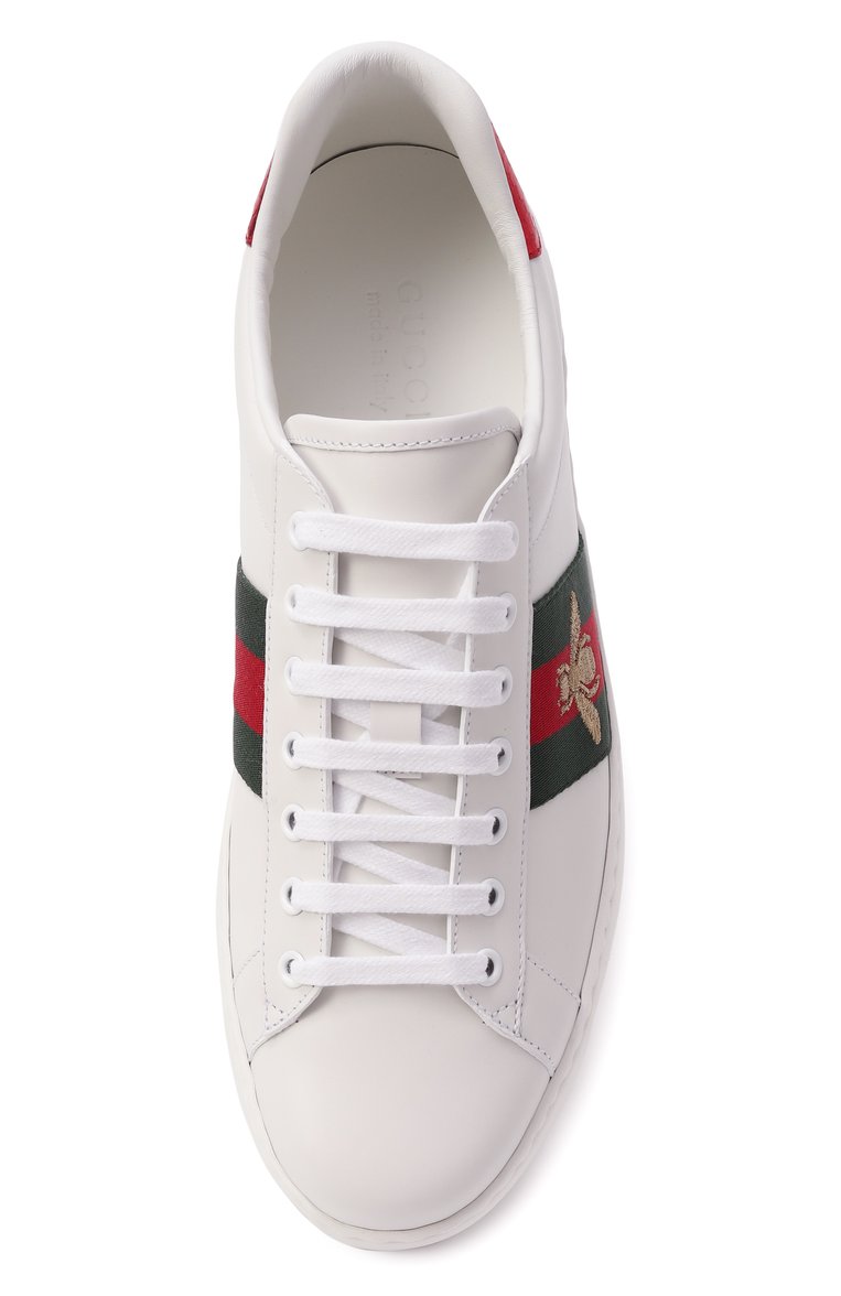 Кожаные кеды ace GUCCI, арт. 429446/02JP0, фото 1