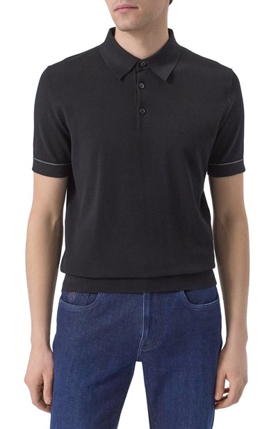 Хлопковое поло BRIONI, арт. UMR200/P0K15, фото 3