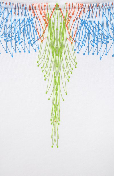 Хлопковое худи MARCELO BURLON KIDS OF MILAN, арт. 21E/B/MB/2105/0020/2-6Y, фото 3