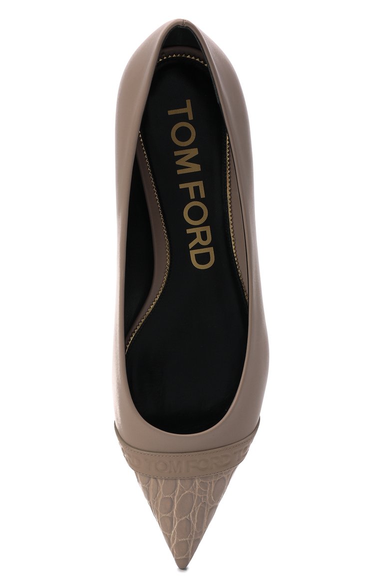 Кожаные балетки TOM FORD, арт. W3031N-LCL226, фото 1