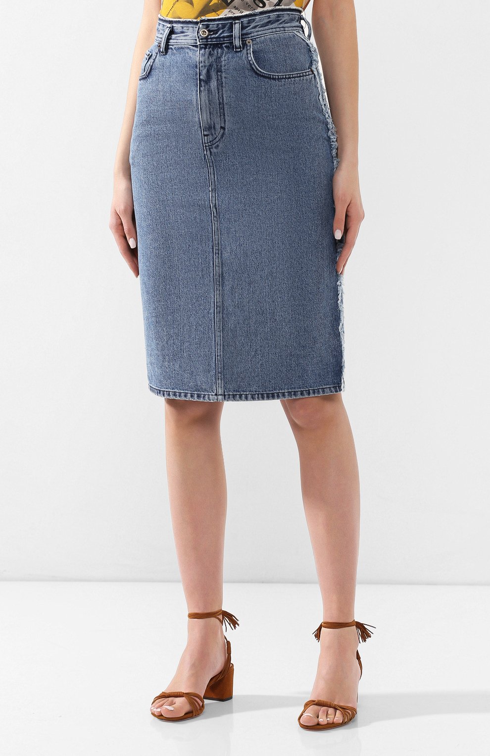 Джинсовая юбка ACNE STUDIOS, арт. AF0042, фото 3
