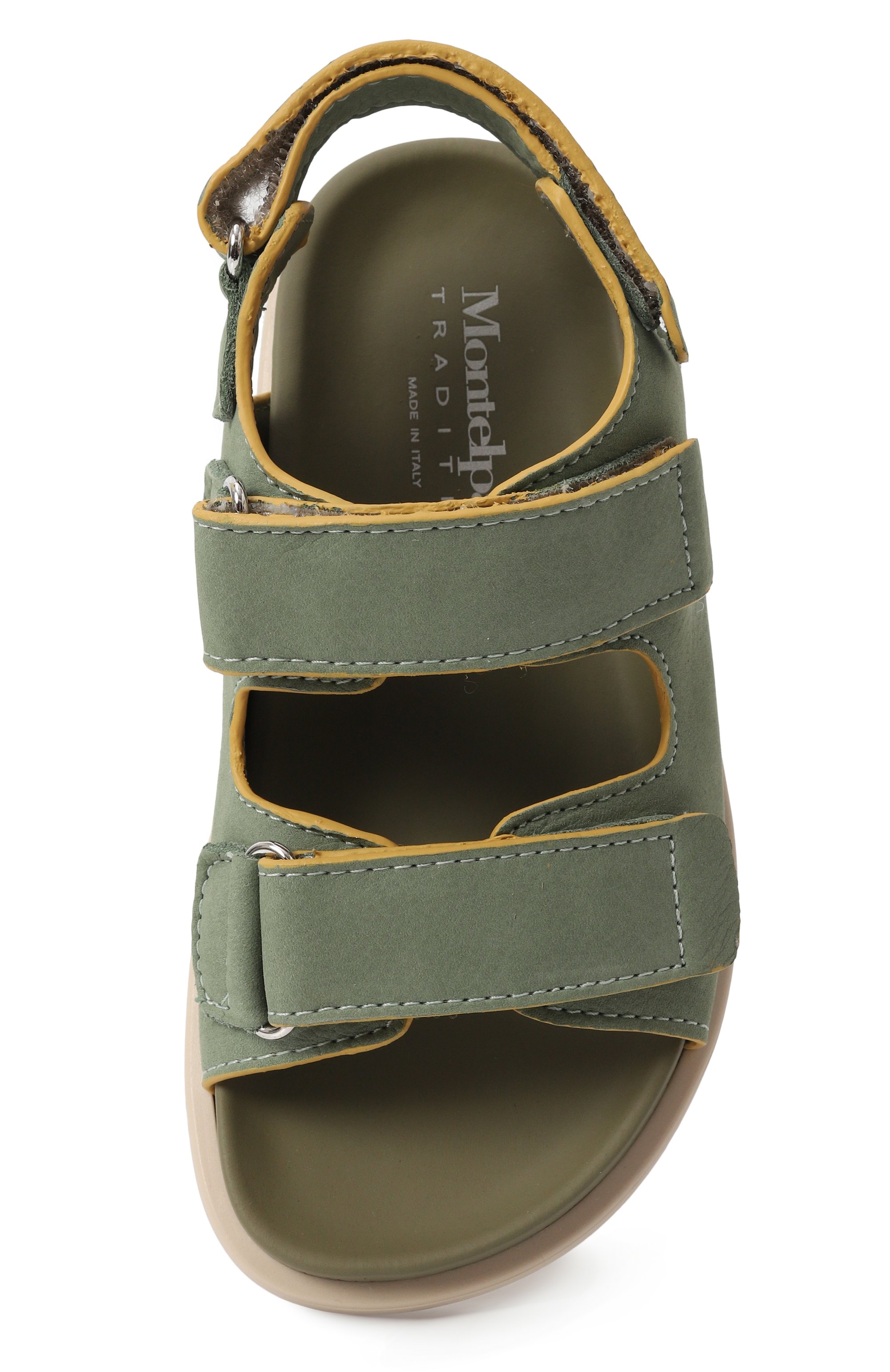 Кожаные сандалии MONTELPARE TRADITION, арт. MT10303/M0RBID0NE/28-35, фото 4