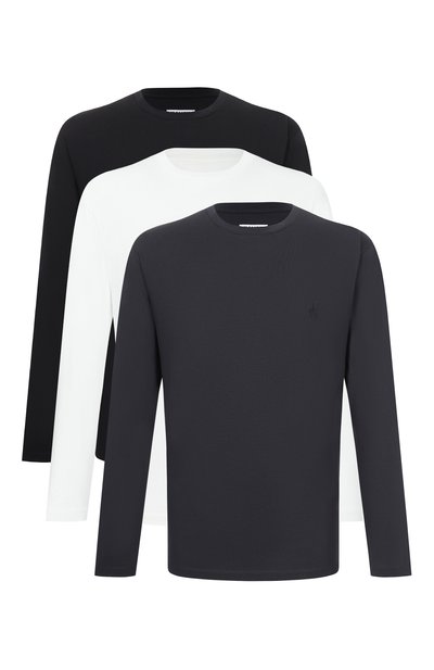 Мужская комплект из трех лонгсливов JIL SANDER, арт. J22GC0271/JTN254