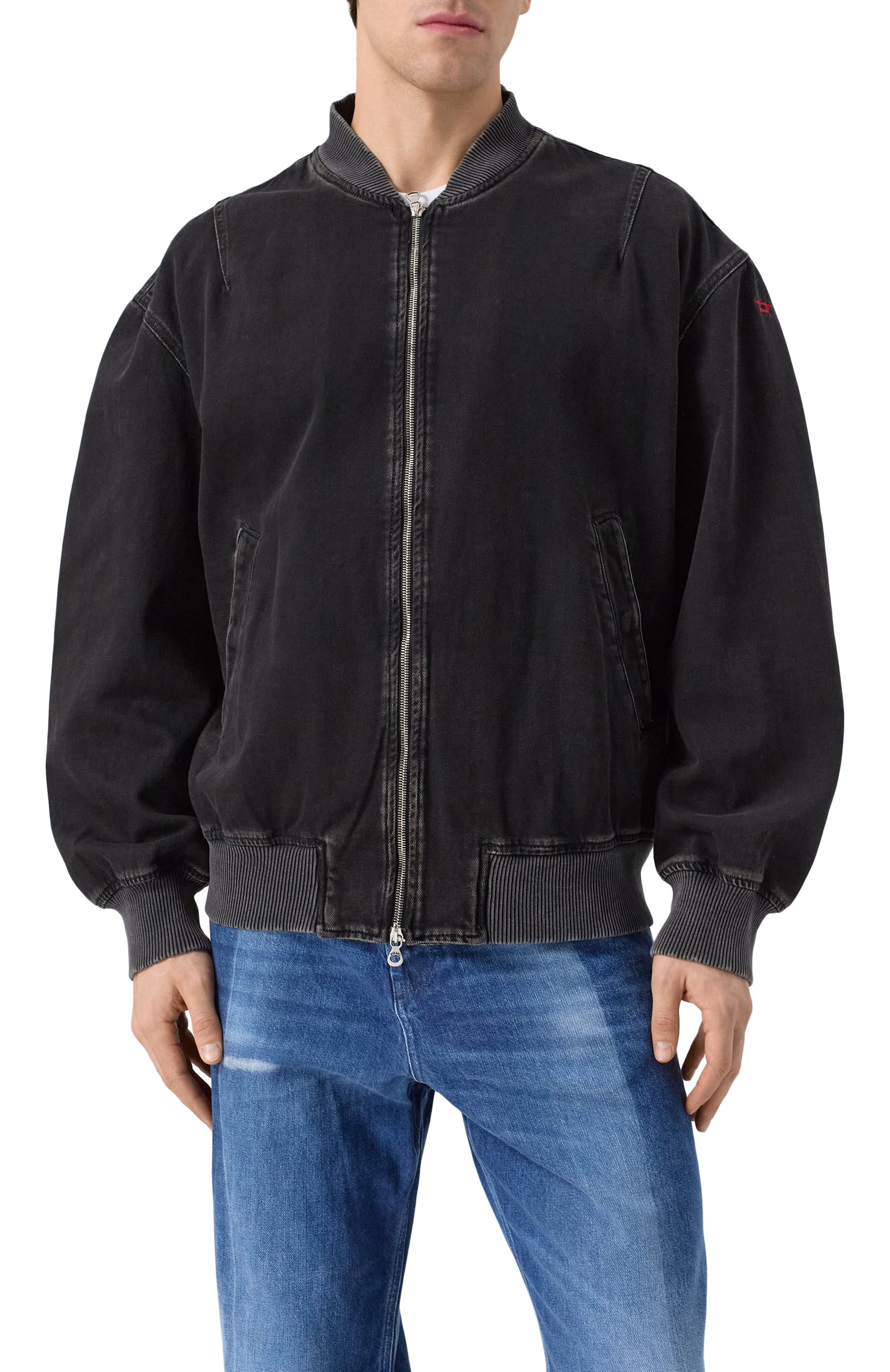 Джинсовый бомбер DIESEL, арт. A12827/09I35, фото 3