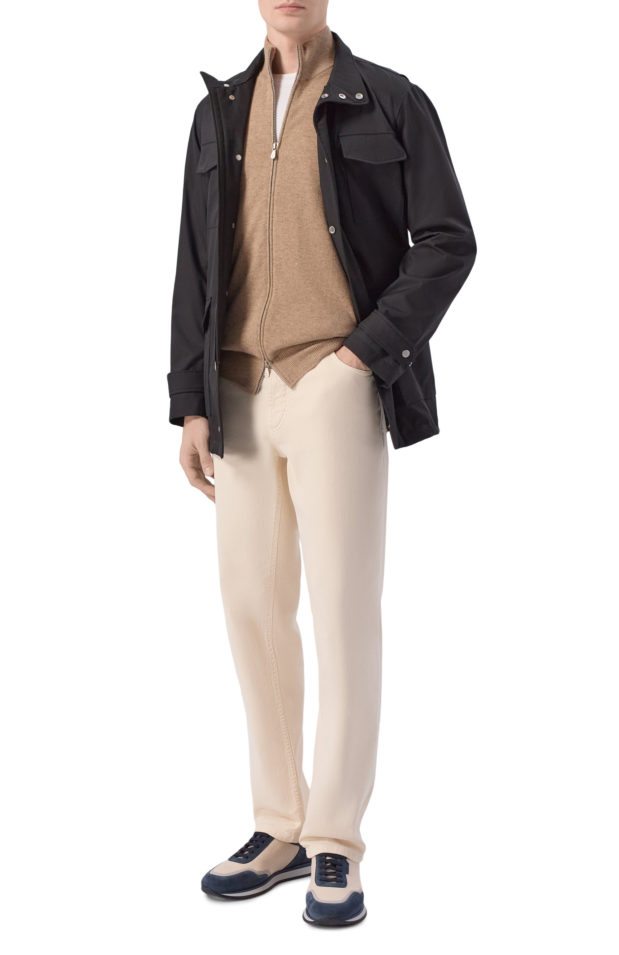 Комбинированные кроссовки ZILLI, арт. H0292AM1251VTRR10, фото 2