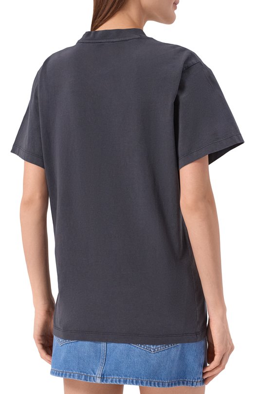 Хлопковая футболка HUGO 50561264 Чёрный  50561264 Фото 4