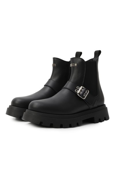 Кожаные челси MSGM KIDS, арт. 81162/36-40
