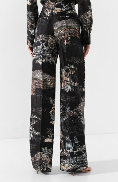 Шелковые брюки CHLOÉ, арт. CHC20SPA68339, фото 4