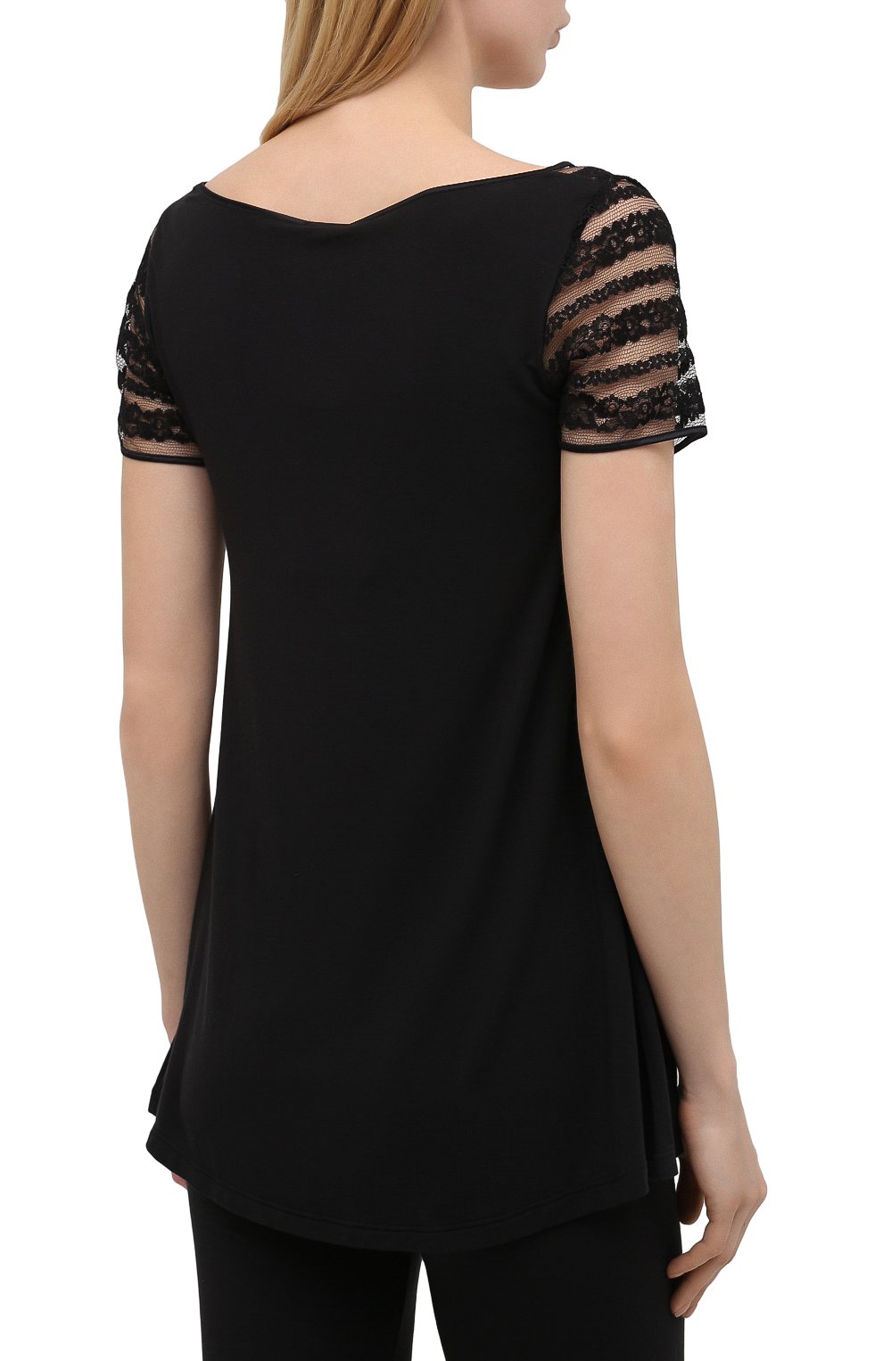 Пижама RITRATTI MILANO черного цвета по цене 32950 руб., арт. 72462, фото 3 Пижама RITRATTI MILANO, арт. 72462, фото 3