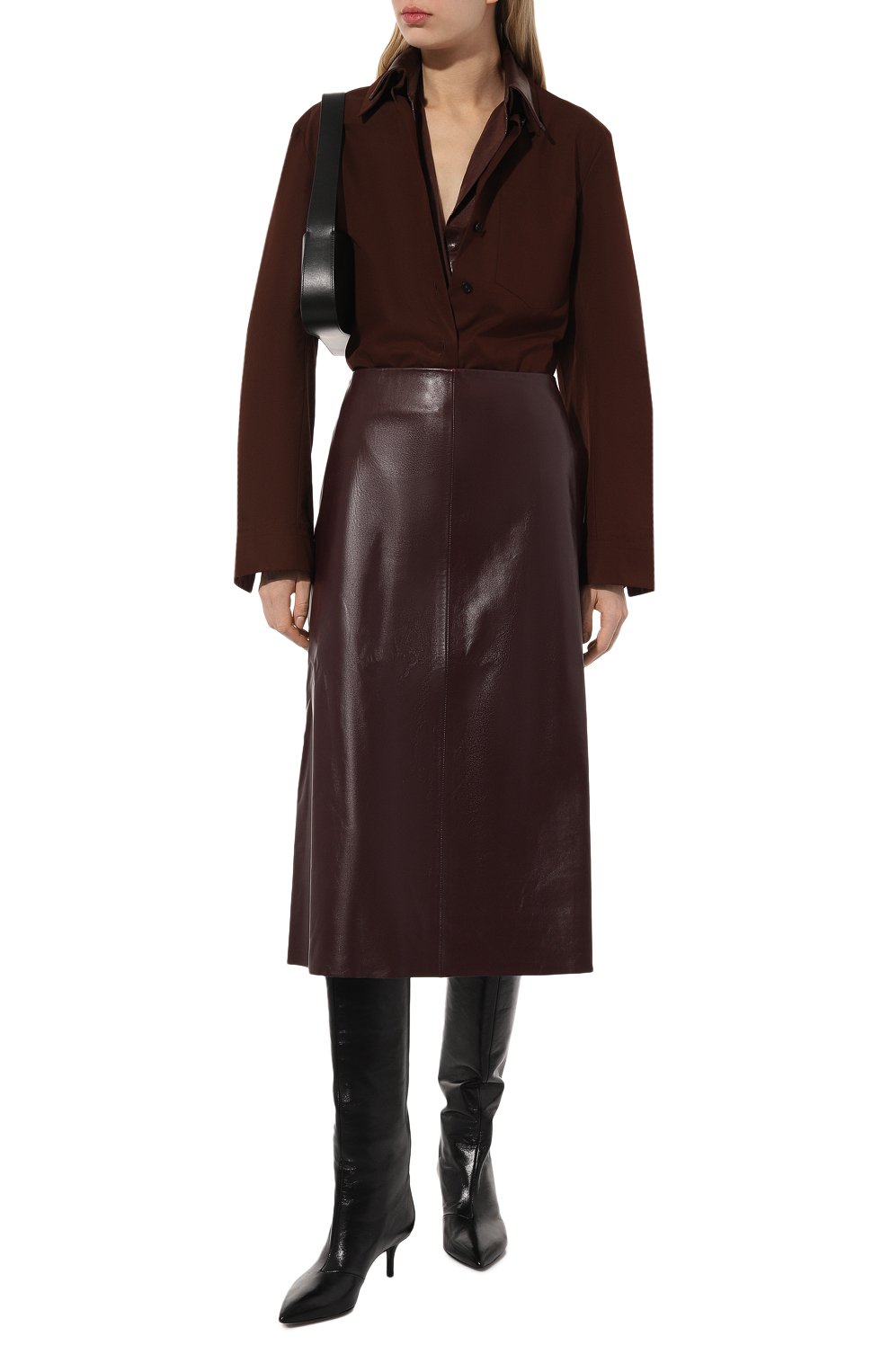 Кожаная юбка NOBLE&BRULEE, арт. NB74/040423/4, фото 2