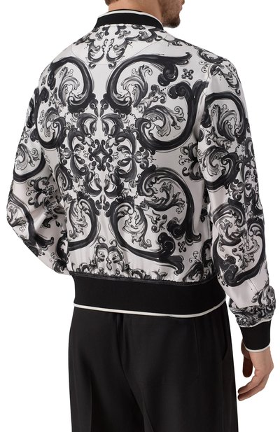Шелковый бомбер DOLCE & GABBANA, арт. G9BLZT/HI1S6, фото 4