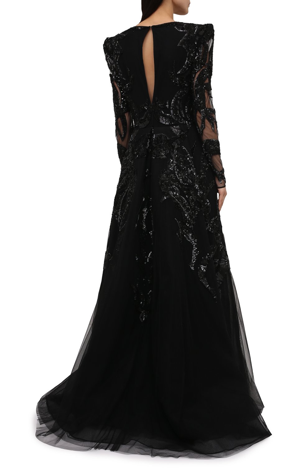 Платье с пайетк ами ZUHAIR MURAD, арт. DRP21003/EMC0004, фото 4