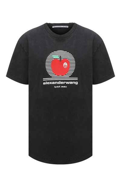 Женская хлопковая футболка ALEXANDER WANG, арт. UCC2211421