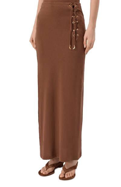 Юбка из хлопка и льна ZADIG AND VOLTAIRE, арт. JWSK01012, фото 3