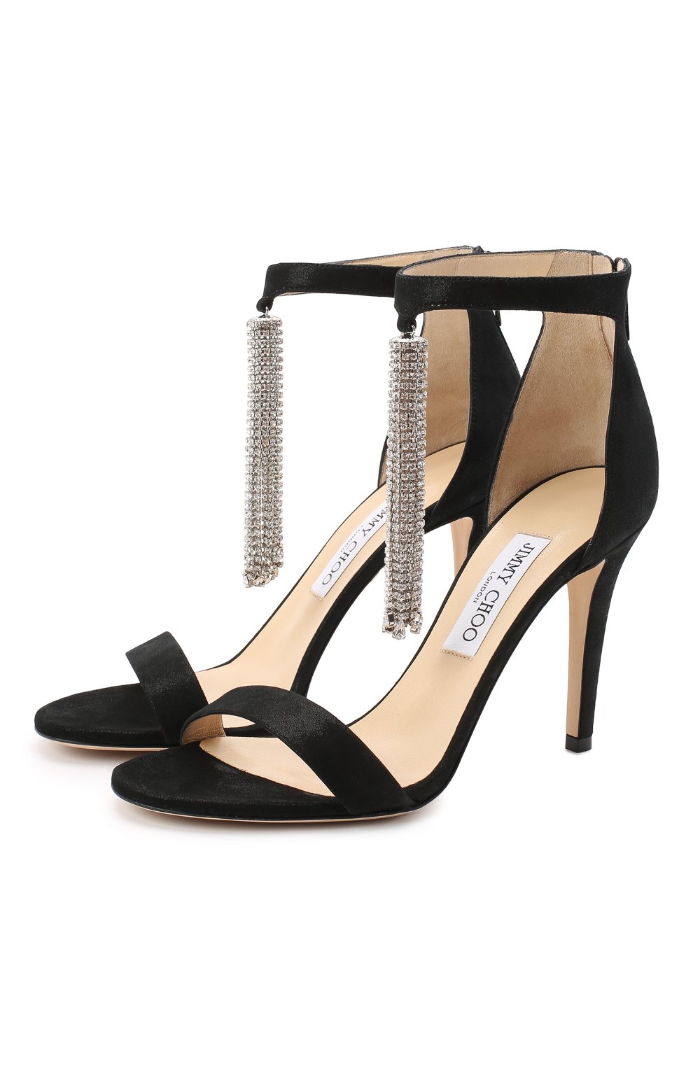 Замшевые босоножки viola 100 JIMMY CHOO, арт. VI0LA 100/XCI, фото 1