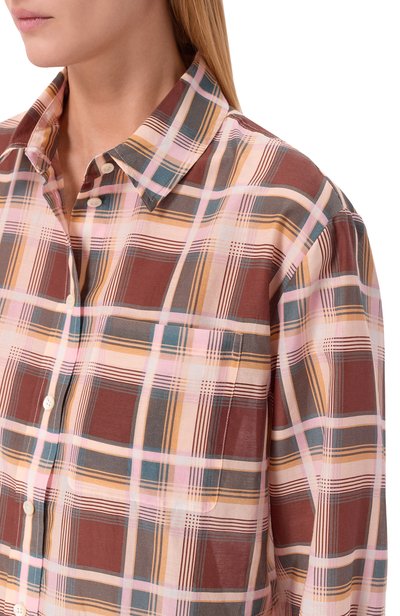 Рубашка из хлопка и шелка FRAME DENIM, арт. WE26WSH023/THE B0Y SHIRT, фото 5