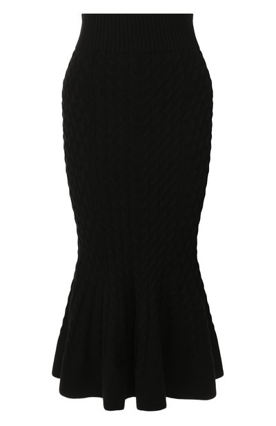 Шерстяная юбка ALEXANDER MCQUEEN, арт. 585181/Q1AB2, фото 1