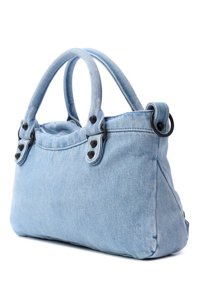 Сумка le city first BALENCIAGA голубого цвета по цене 308000 руб., арт. 866958/2ACJB, фото 4 Сумка le city first BALENCIAGA, арт. 866958/2ACJB, фото 4