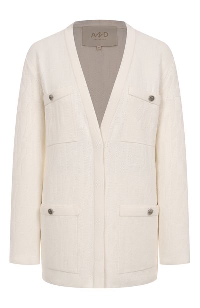 Женский кардиган из шерсти и вискозы AND THE BRAND, арт. W26-CG043-1202-101