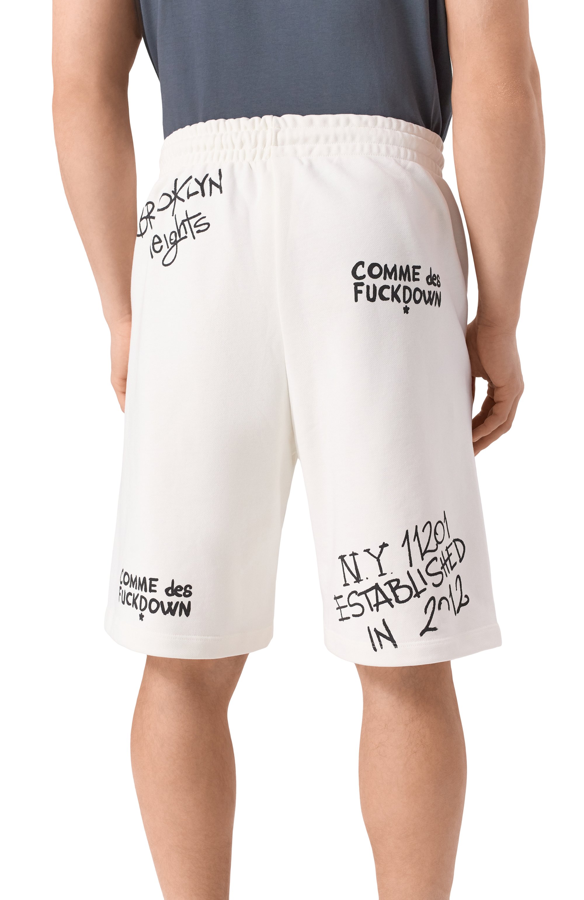 Хлопковые шорты COMME DES FUCKDOWN, арт. CFABM01554, фото 4
