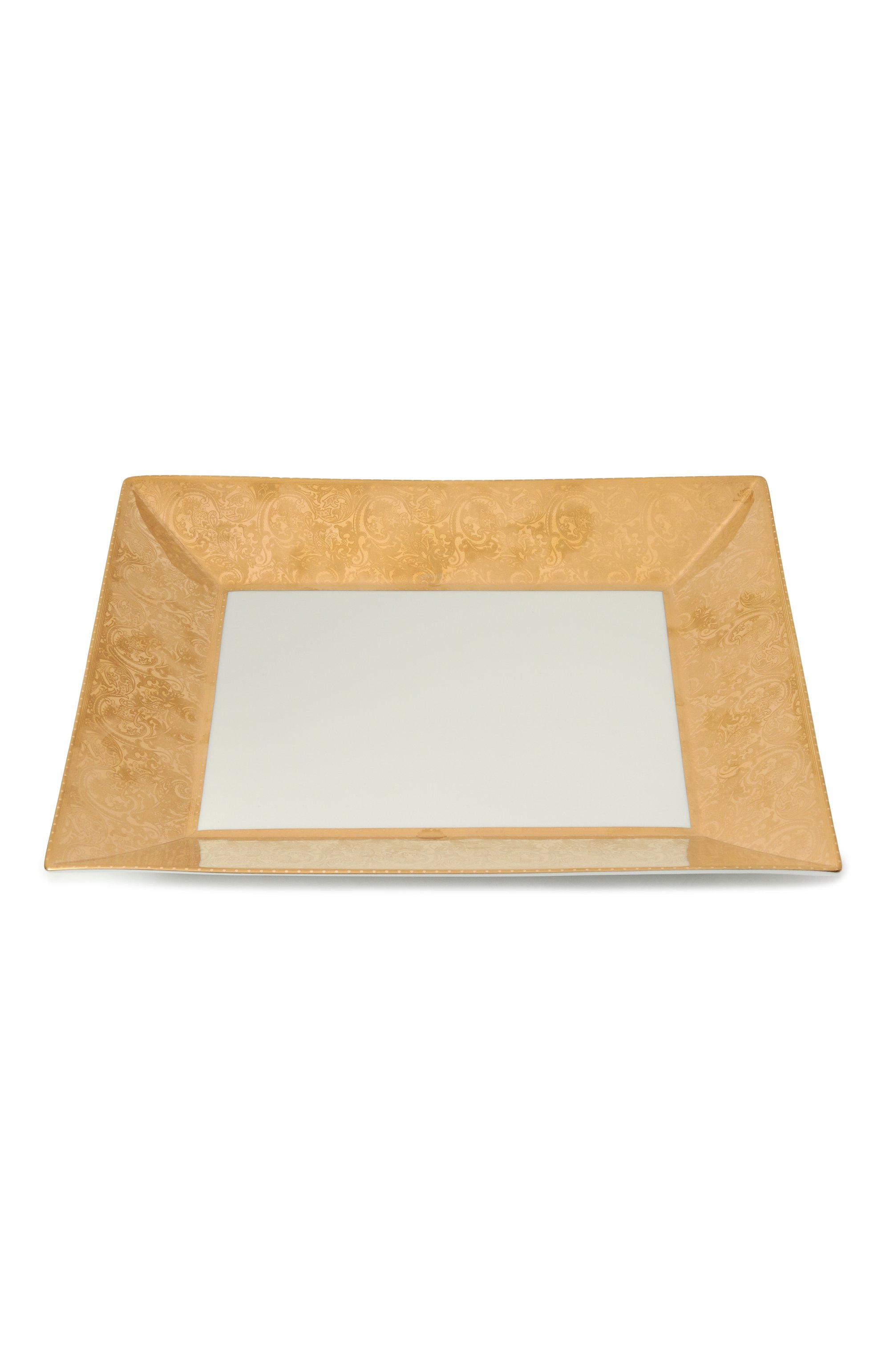 Поднос прямоугольный STEFANO RICCI золотого цвета по цене 190000 руб., арт. 0VQ001/VELI2A, фото 2 Поднос прямоугольный STEFANO RICCI, арт. 0VQ001/VELI2A, фото 2