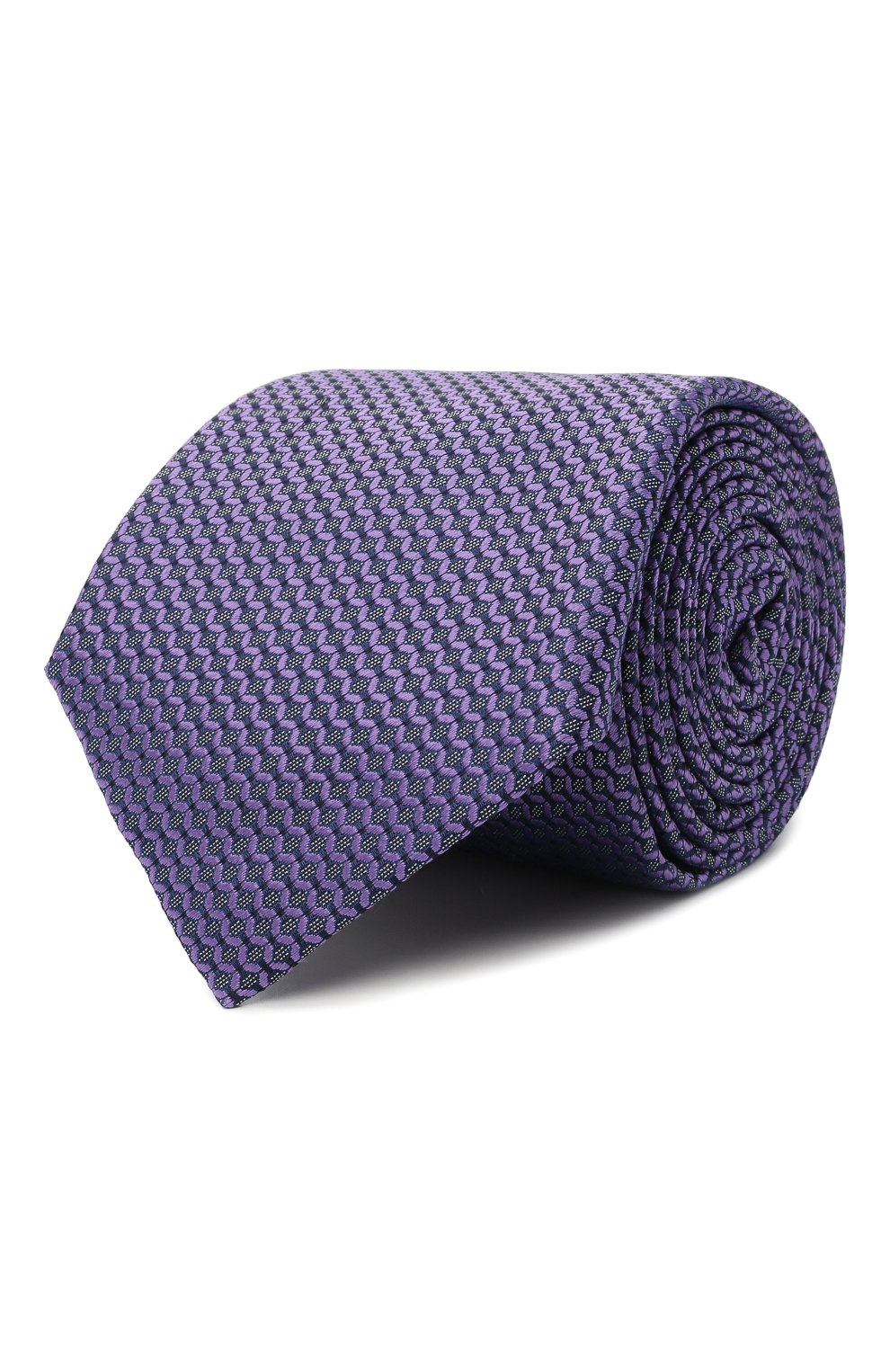 Шелковый галстук CANALI фиолетового цвета по цене 12700 руб., арт. 18/HJ03123, фото 1 Шелковый галстук CANALI, арт. 18/HJ03123, фото 1