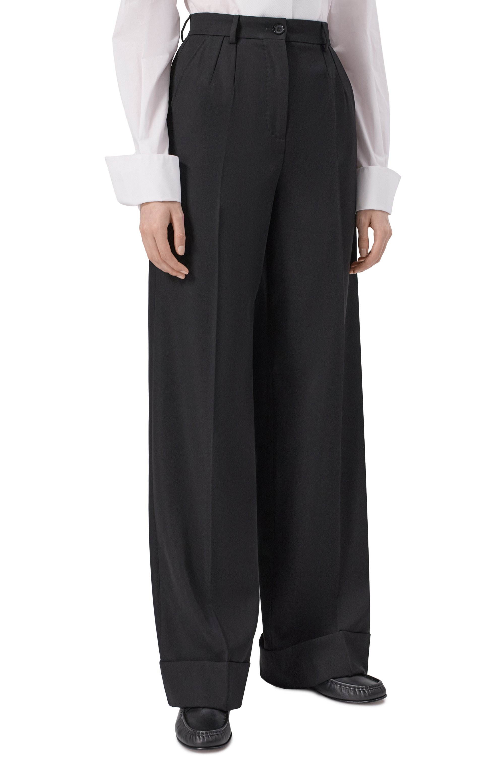 Шерстяные брюки DOLCE & GABBANA, арт. FTBM0T/FU20W, фото 3