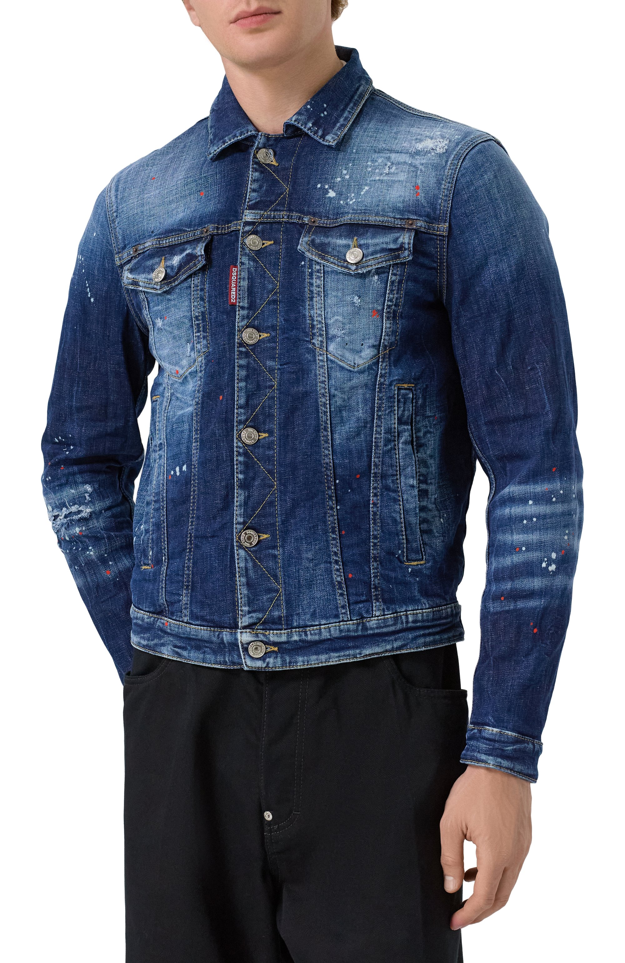 Джинсовая куртка DSQUARED2, арт. S74AM1601/S30664, фото 3