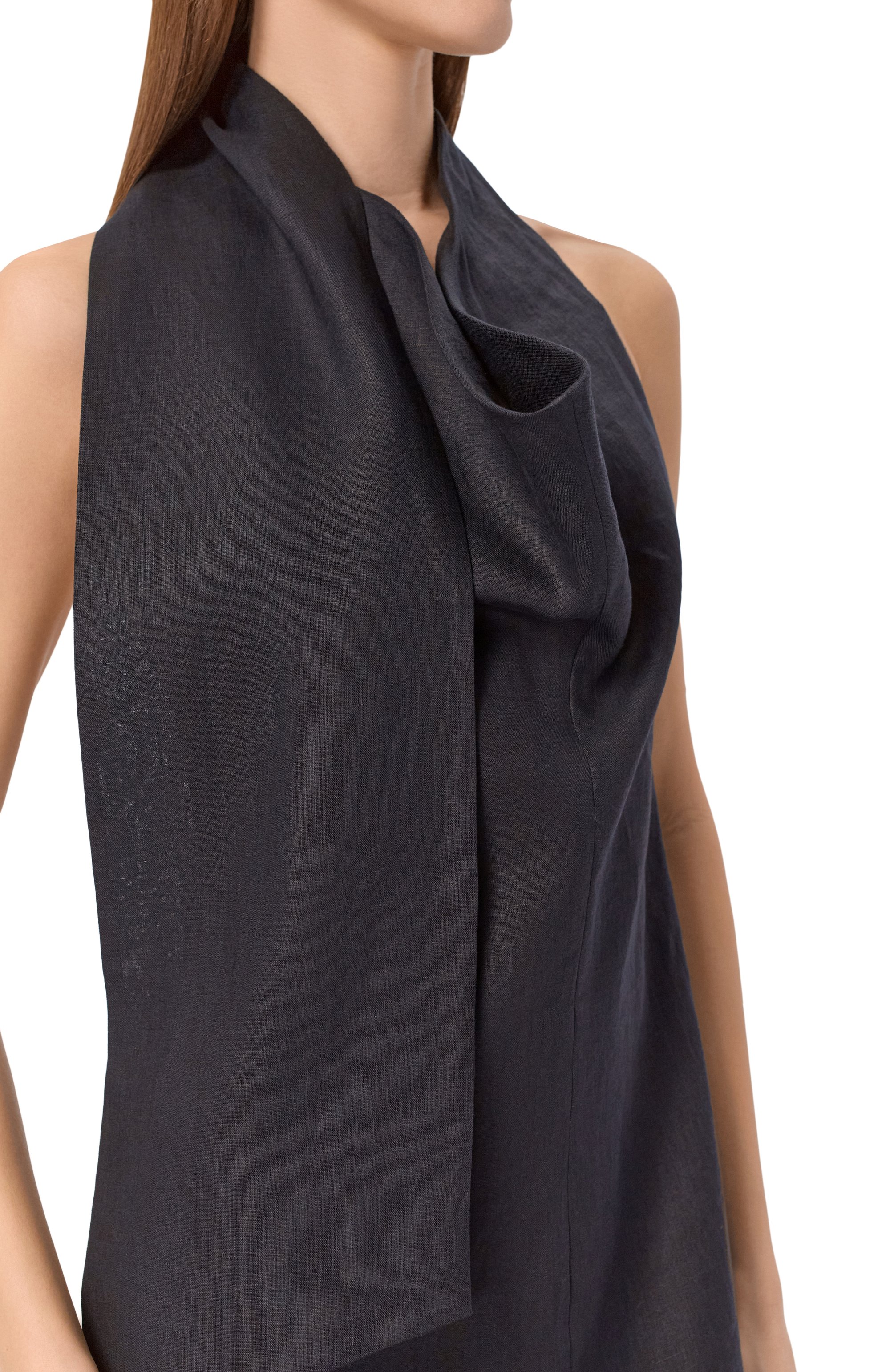 Льняное платье 12 STOREEZ, арт. 137538, фото 4