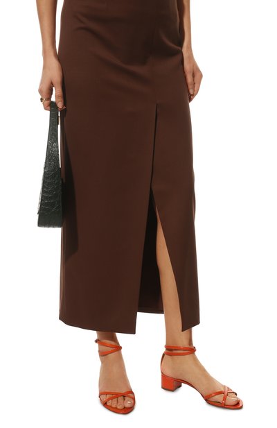 Босоножки pearlina из кожи змеи RALPH LAUREN, арт. 800866658, фото 3