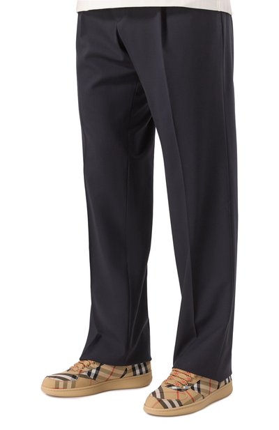 Текстильные кеды terrace BURBERRY, арт. 8095276, фото 3