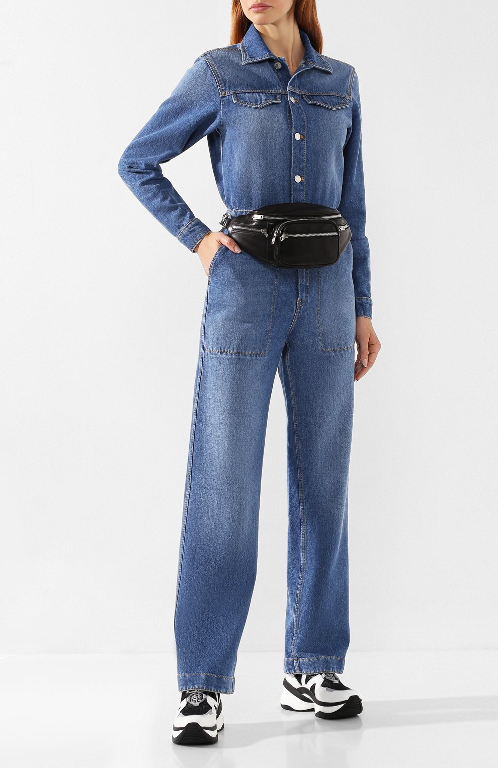 Джинсовый комбинезон KENZO, арт. F962C02056EC, фото 2