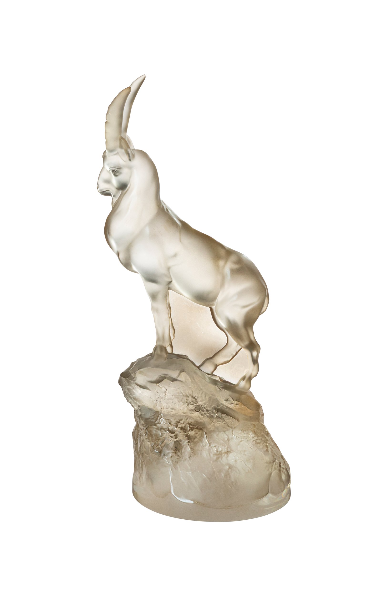 Скульптура ibex LALIQUE золотого цвета по цене 522000 руб., арт. 10875700, фото 1 Скульптура ibex LALIQUE, арт. 10875700, фото 1