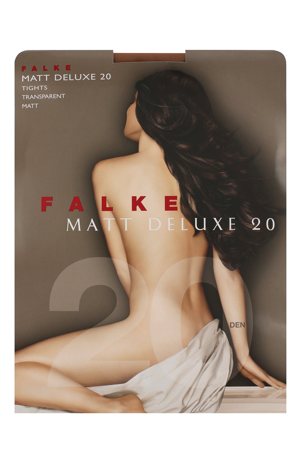 Колготки FALKE бежевого цвета по цене 2150 руб., арт. 40620_, фото 1 Колготки FALKE, арт. 40620_, фото 1