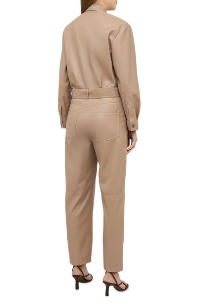 Комбинезон из экокожи NANUSHKA, арт. ASHT0N_SANDST0NE_VEGAN LEATHER, фото 4